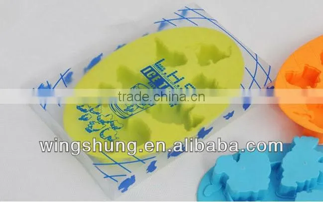 Ice maker silicone ice mould mold baking pan tray ice freeze party drink mould cake mold seven continents