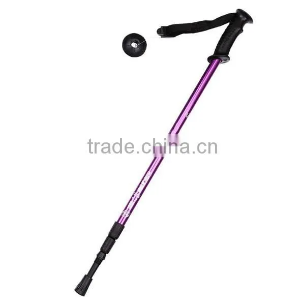 trek poles aluminum, internal lock, PP grip, 3 sections SZ15523