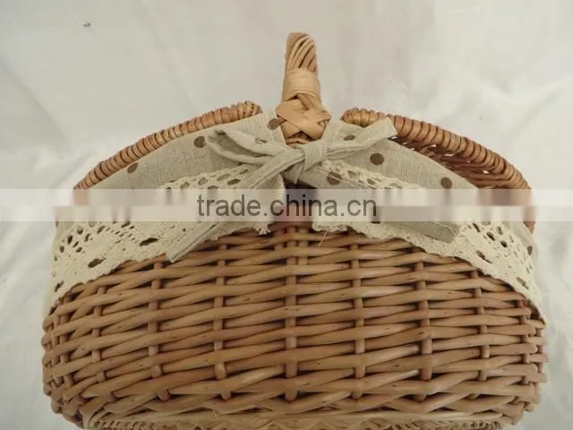 Wholesale wicker picnic basket wicker mini picnic basket