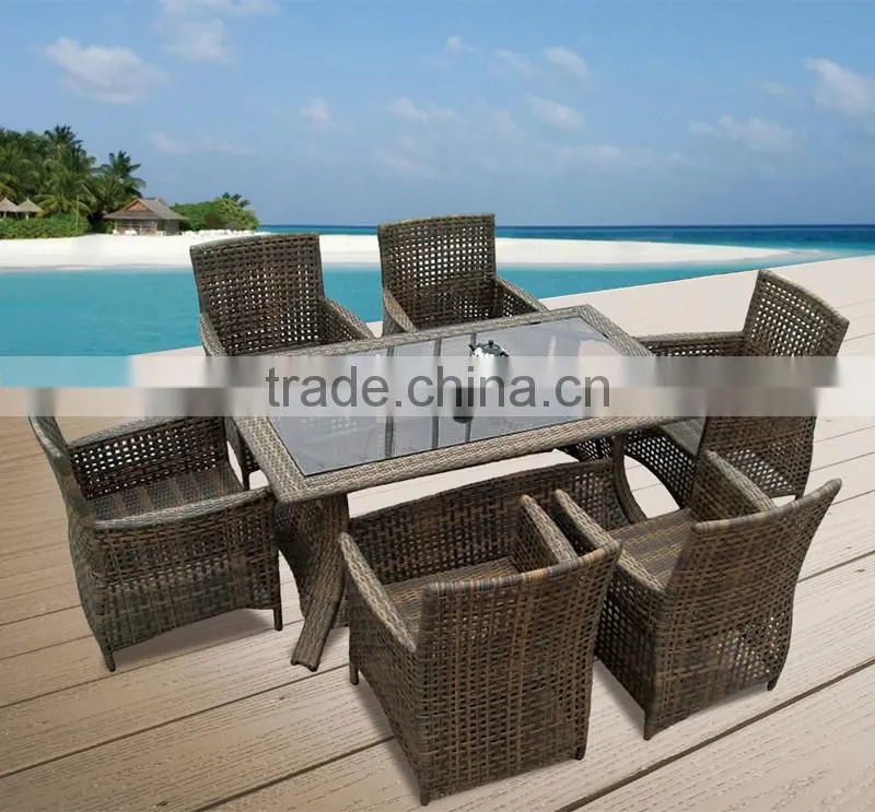 garden furntiure-rattan dining set