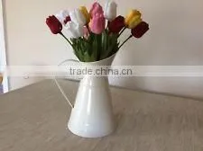 Wholesale Good Quality Round decorative metal Flower Jug
