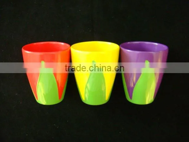Melamine handle cup