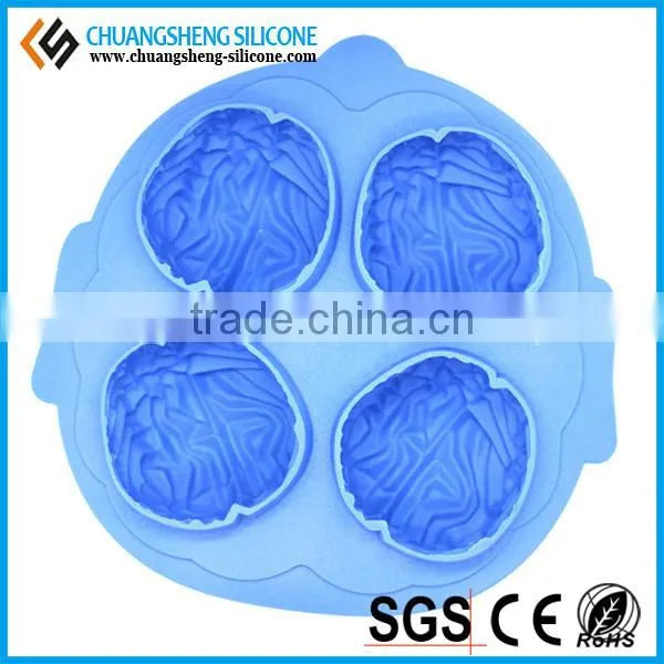 Food grade funny silicone ice cube mold, plastic ice cubes