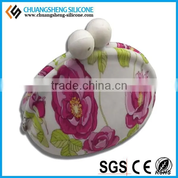 2016 Wholesale funny coin purse, silicone small money bag