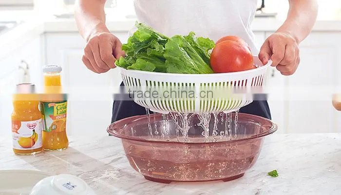 wholesale christmas baskets vegetable washing water drain basket