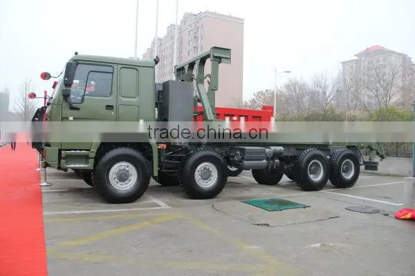 Sinotruk howo 8x8 all wheel drive cargo truck for sale