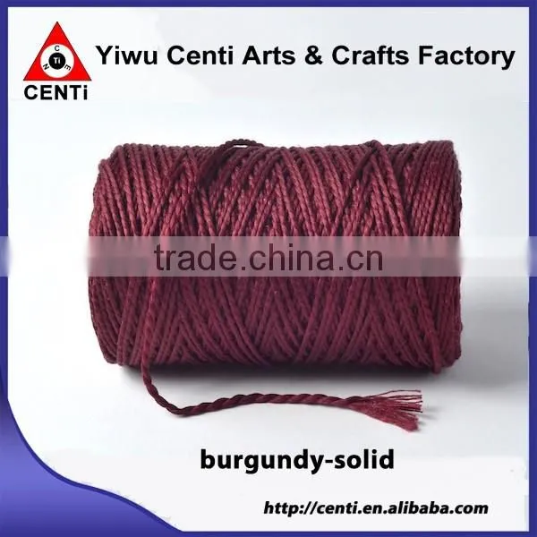 Quality sahara sand bakers twine sahara sand solid bakers twine for packing gift