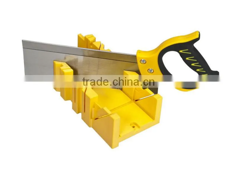 plastic mitre box& back saw set