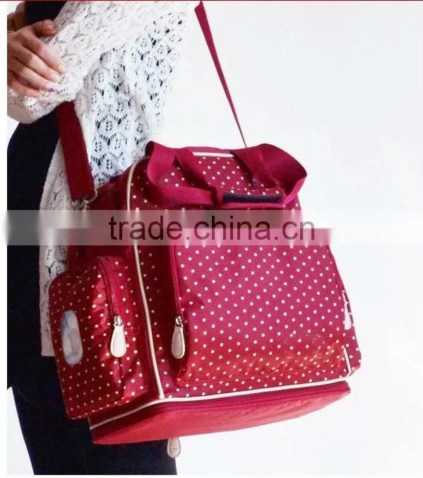 Cute Pink Pots Diaper Backpack