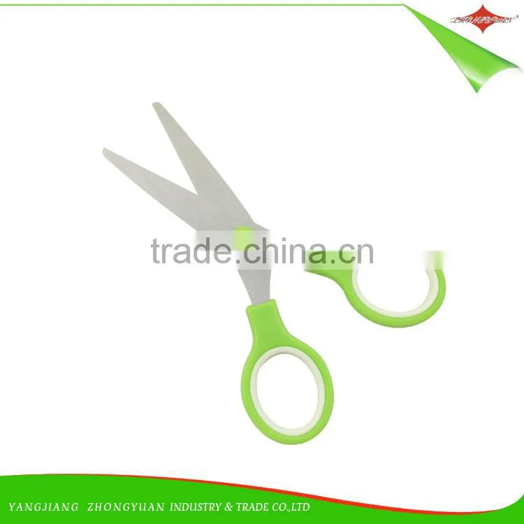 ZY-J7006 Colorful student scissors school scissors stainless steel