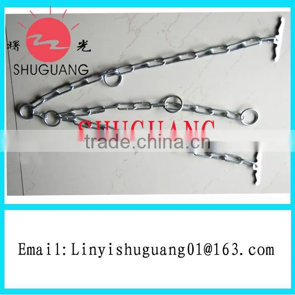 Electro Galvanized Dog Chain,Zinc Plated Dog Chain