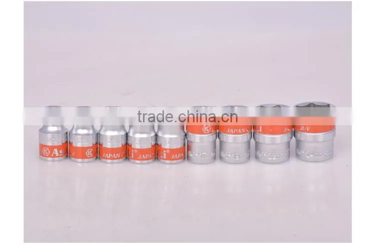AK-9766 10 PCS 1/2" DR. socket wrench set