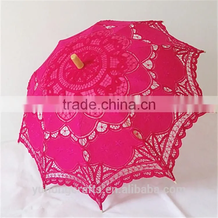 Vogue New Inventions Lace Wedding Lace Parasol Umbrella