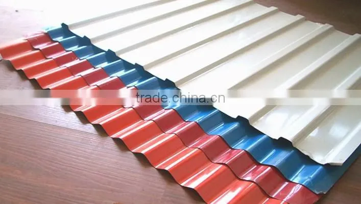 Hot Sale!Metal Roofing Sheets/Galvanized Roofing Sheet/Zinc Color Coated Corrugated Roof Sheet