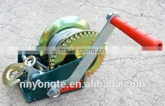 Brake hand winch/manual hand winch with brake 2.5ton