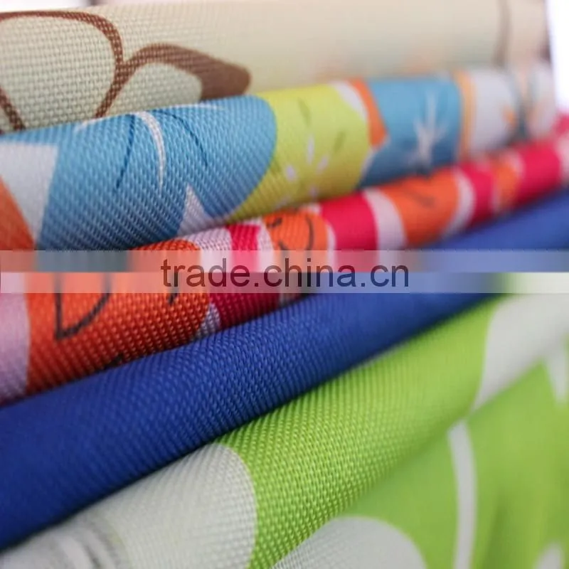 300D,420D polyester oxford fabric manufacturer 100% polyester print fabric bag /luggage fabric