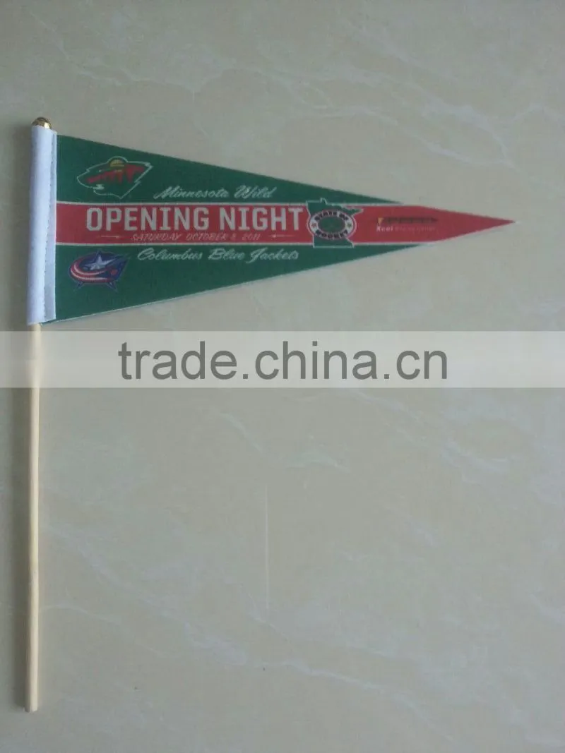 polyester pole hand flag