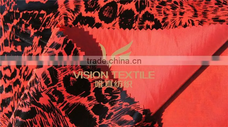 260T Gold Stamp Nylon Taffeta /Bronzing Nylon Taffeta