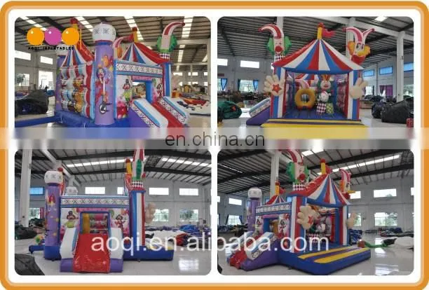 Custom inflatable castle factory toddle inflatable bouncer,clown air bouncer inflatable trampoline for sale
