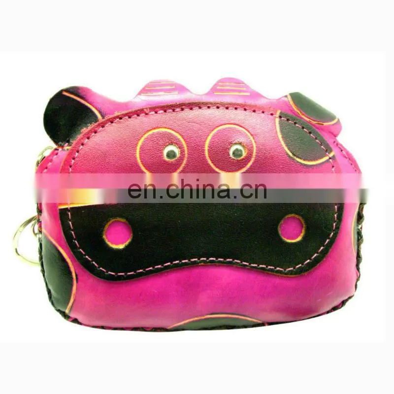 promotional cartoon coin purse wholesale women genuine leather coin purse MCP-0091