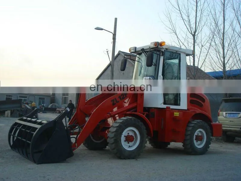 1.2ton hydraulic ZL12F mini loader