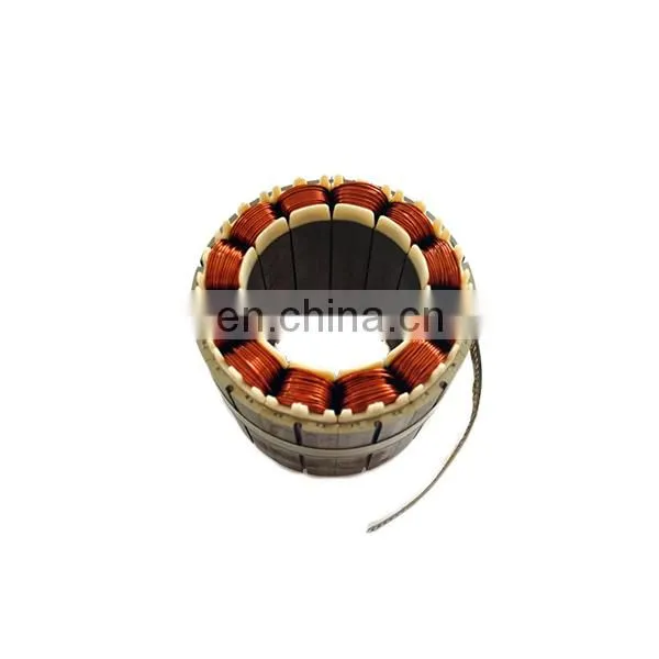Custom brushless dc motor assembly 250mm big dimension stator winding coild