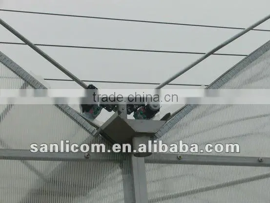 greenhouse film curtain roll up Gear Motor