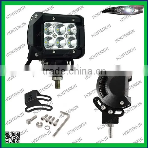 18w 1260lm Spot Led Work Light Bar Off-road SUV Boat 4x4 Jeep Lamp 4wd