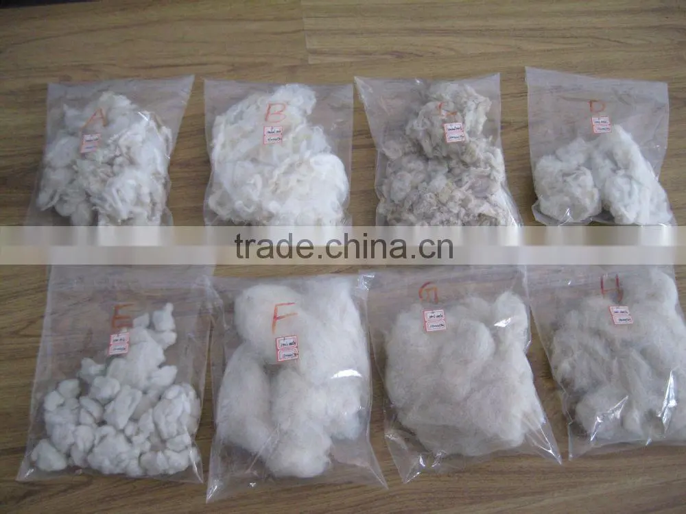 Real sheep wool fiber for sale
