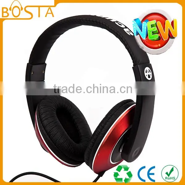 2016 Comfortable wholesale colorful stereo best selling promotional stereo headphones headsets
