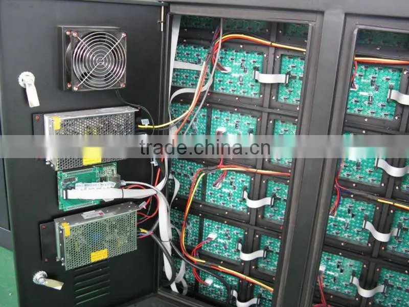 320*160mm 16*8 HUB08 1/4scan RG tri-color p20 led module/p20 led display module