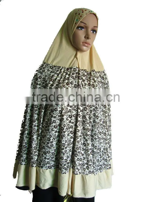 A526 Printed 1.1*1.2m BIG HIJAB