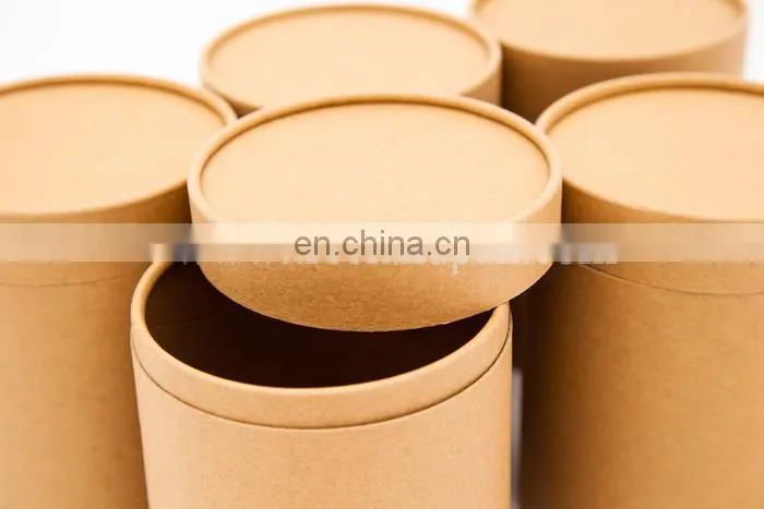 Custom Cardboard Canister Packaging Box Kraft Paper Tube For gift