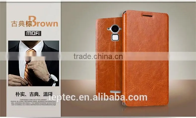 MOFi Case Funda Celular Housing for Coolpad Note 3 Plus, Handset Coque Flip Leather Back Cover for Coolpad Dazen Note3 Plus