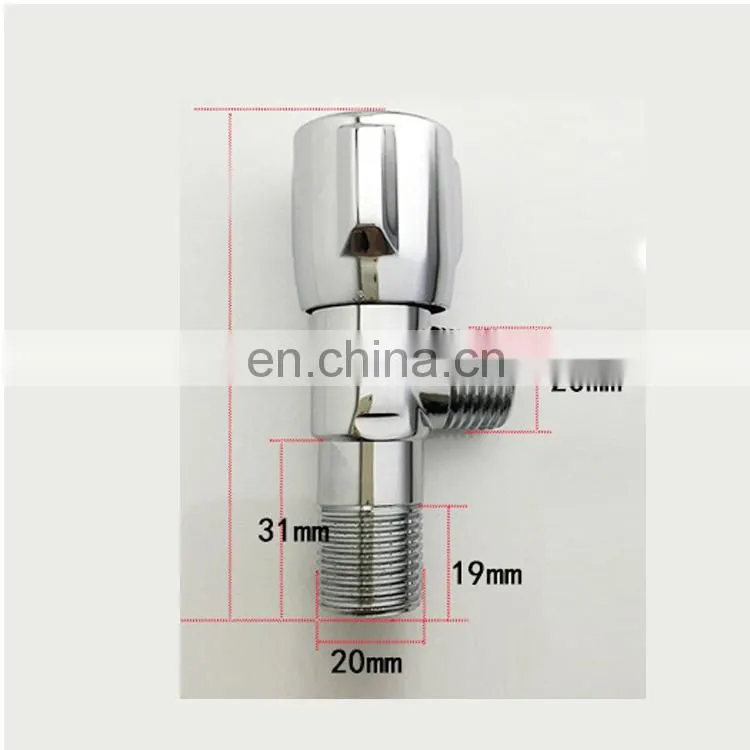high pressure china manufacturer bathroom brass angle valve