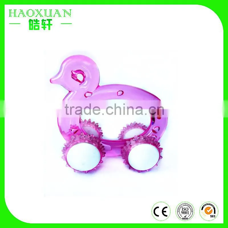 Plastic aniaml massager body to body massage smart massage