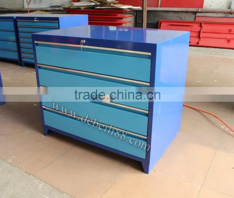 Multifunction 4 drawers roller tool storage