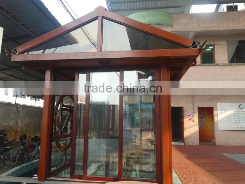 Wanjia good performance aluminum glass sunroom
