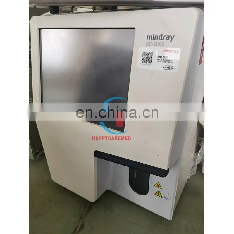 Used automated veterinary 5-part Mindray BC-5000 blood hematology analyzer for dog horse sheep animal Mindray BC-5000 Vet