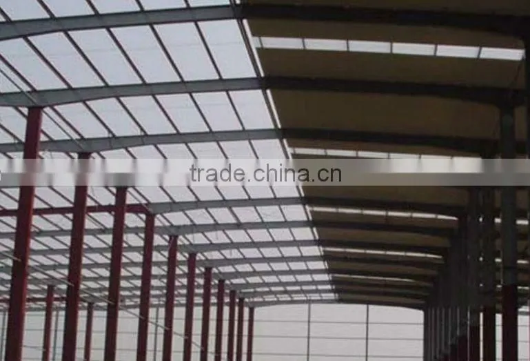 Prefabricated industrial shed design for steel workshop building