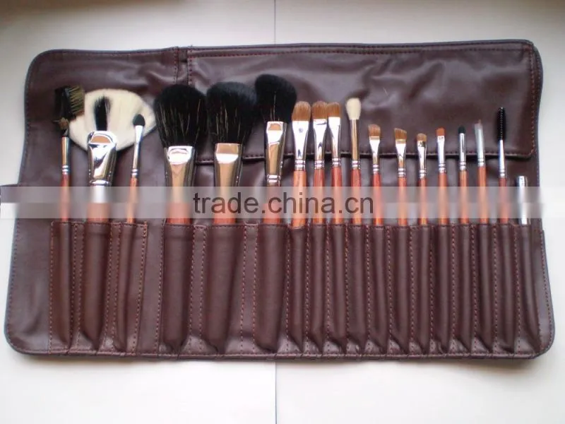 Pony,goat,synthetic hair Brush Material and Face Use makeup brush set