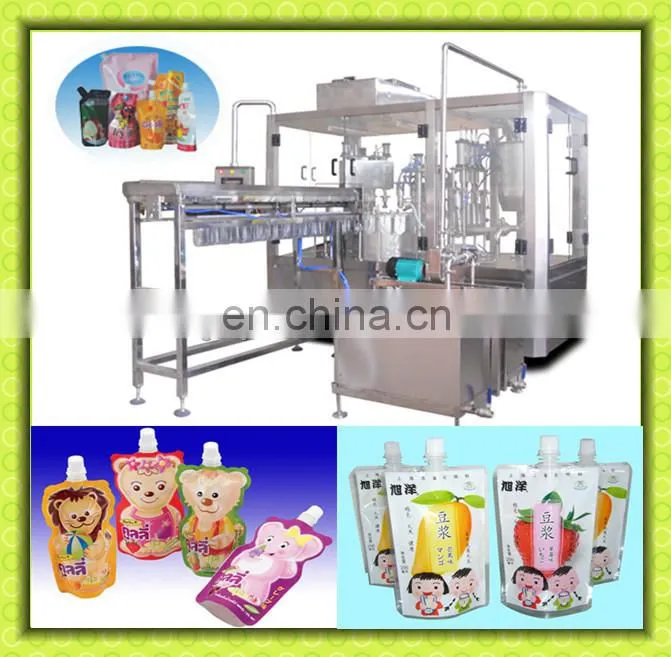 Stand-Up pouch Filling And Cap-Screwing Machine