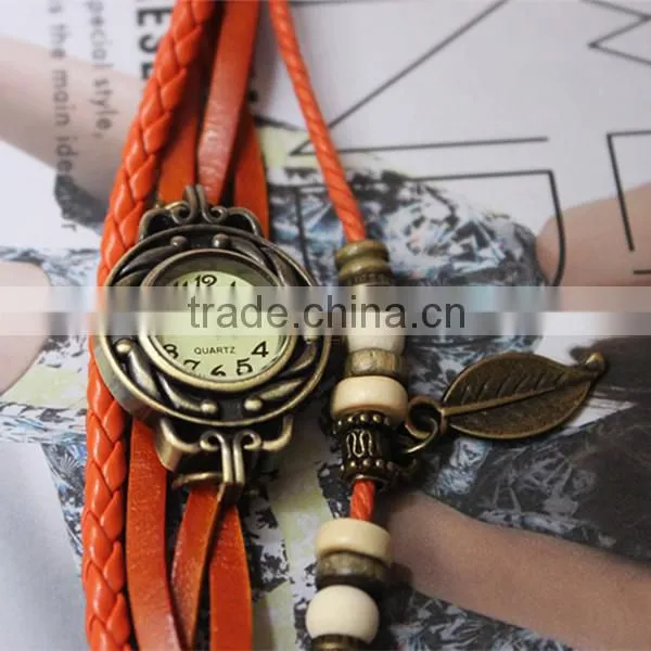 2015 Hot Selling New Style Lady Watch Vintage Watches Bracelet