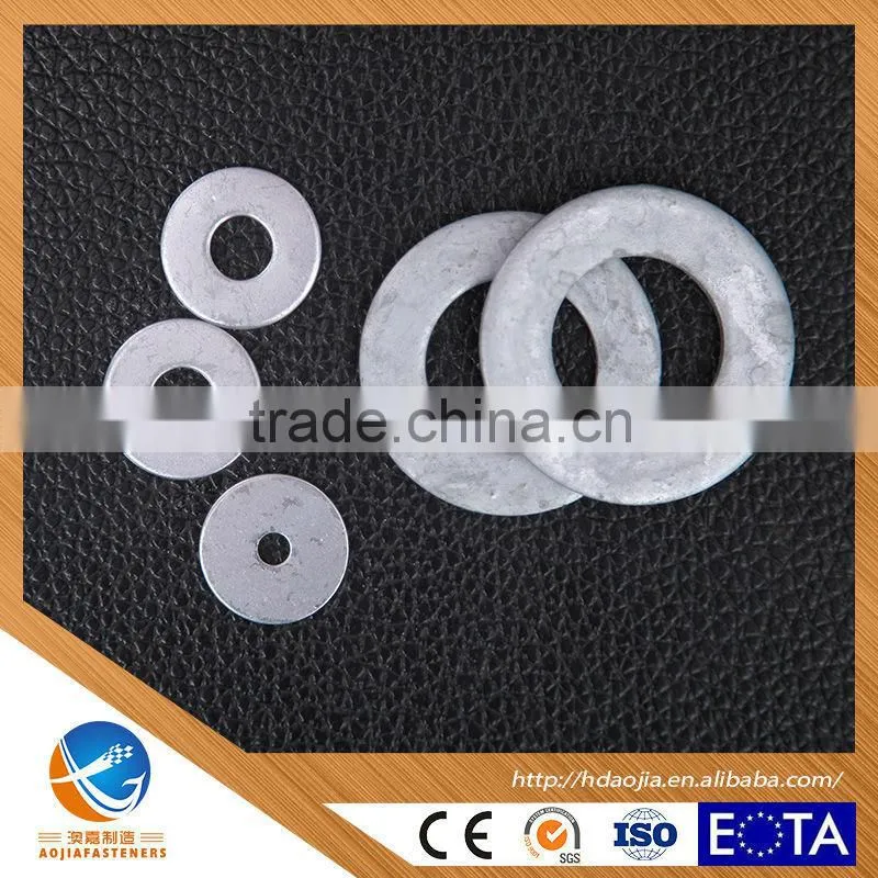 FLAT WASHER WHITE ZINC,