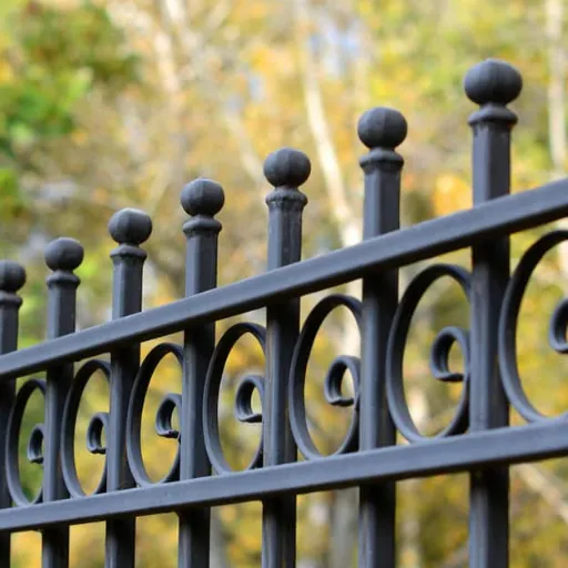 How to wash a wrought iron fence (2)