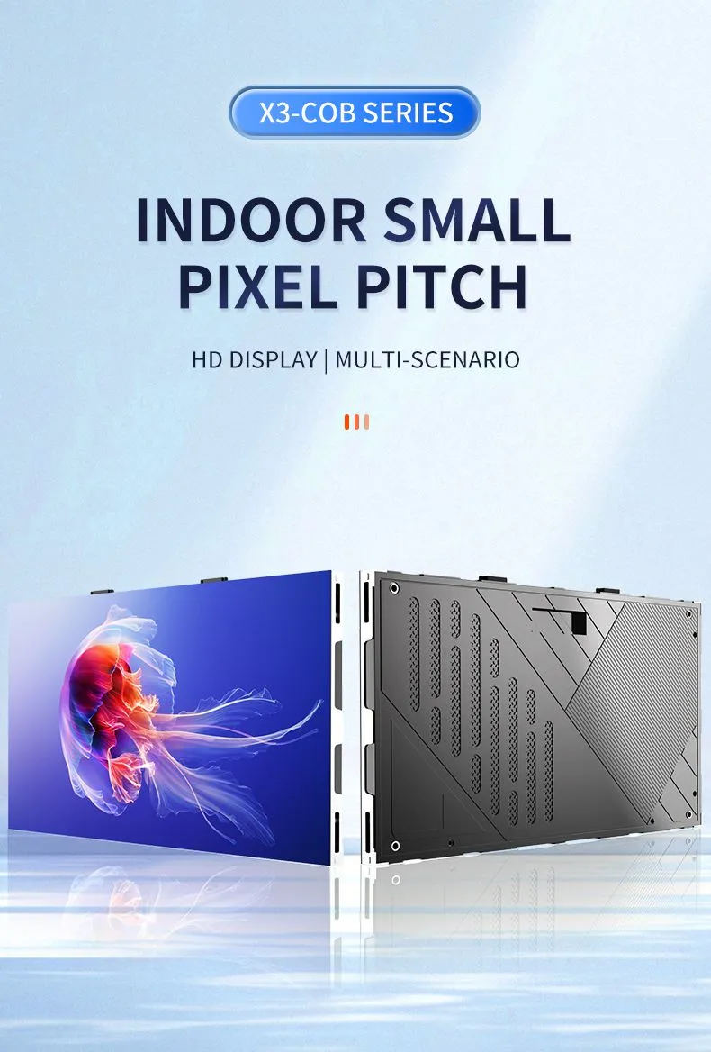 4K SMD HD Indoor LED Display Wall Panel Ultra-Thin P1.5HDR10+ DCI-P3 97% AI-Driven CMS Video Screen