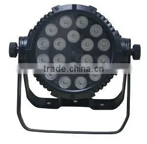Disco led light par 18pcs 12w RGBW stage lighting