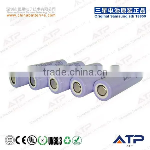2015 new arrival Samsung ICR18650-30A battery cell / samsung icr18650-30a 18650 3000mah 3.7v samsung 30a for flashlight