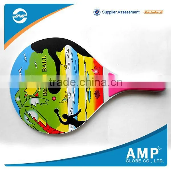 Fancy design wooden beach ball game set