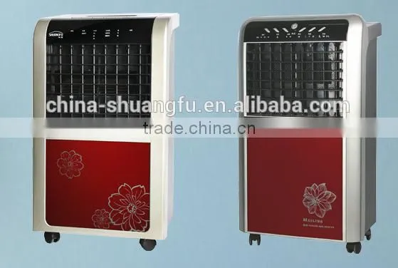 Electric portable evaporative room water cooling fans